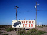 'HERE IT IS' on the ROUTE 66